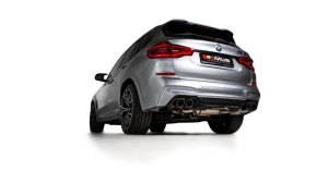 BMW X3 Performance Exhaust - Rear - Remus - Axle Back - `19-`27